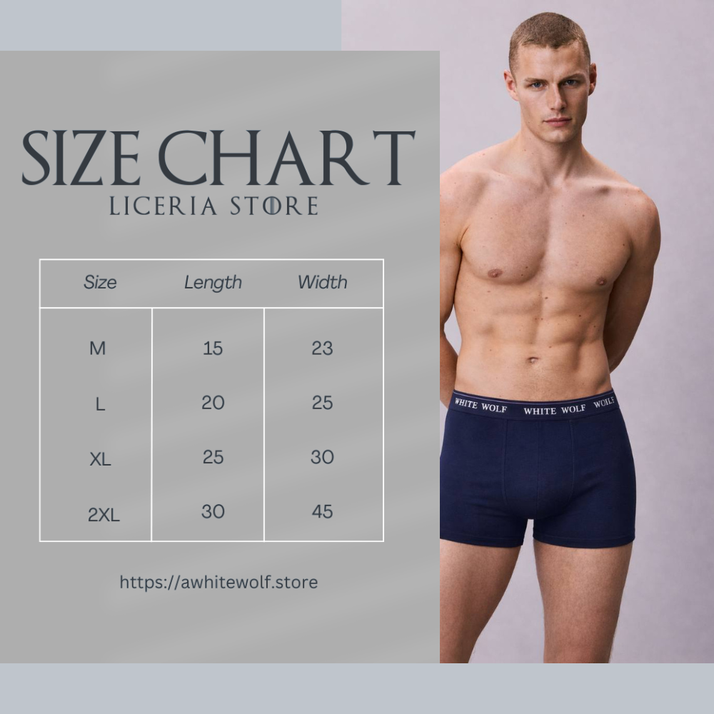 Wolf boxer 4 piece