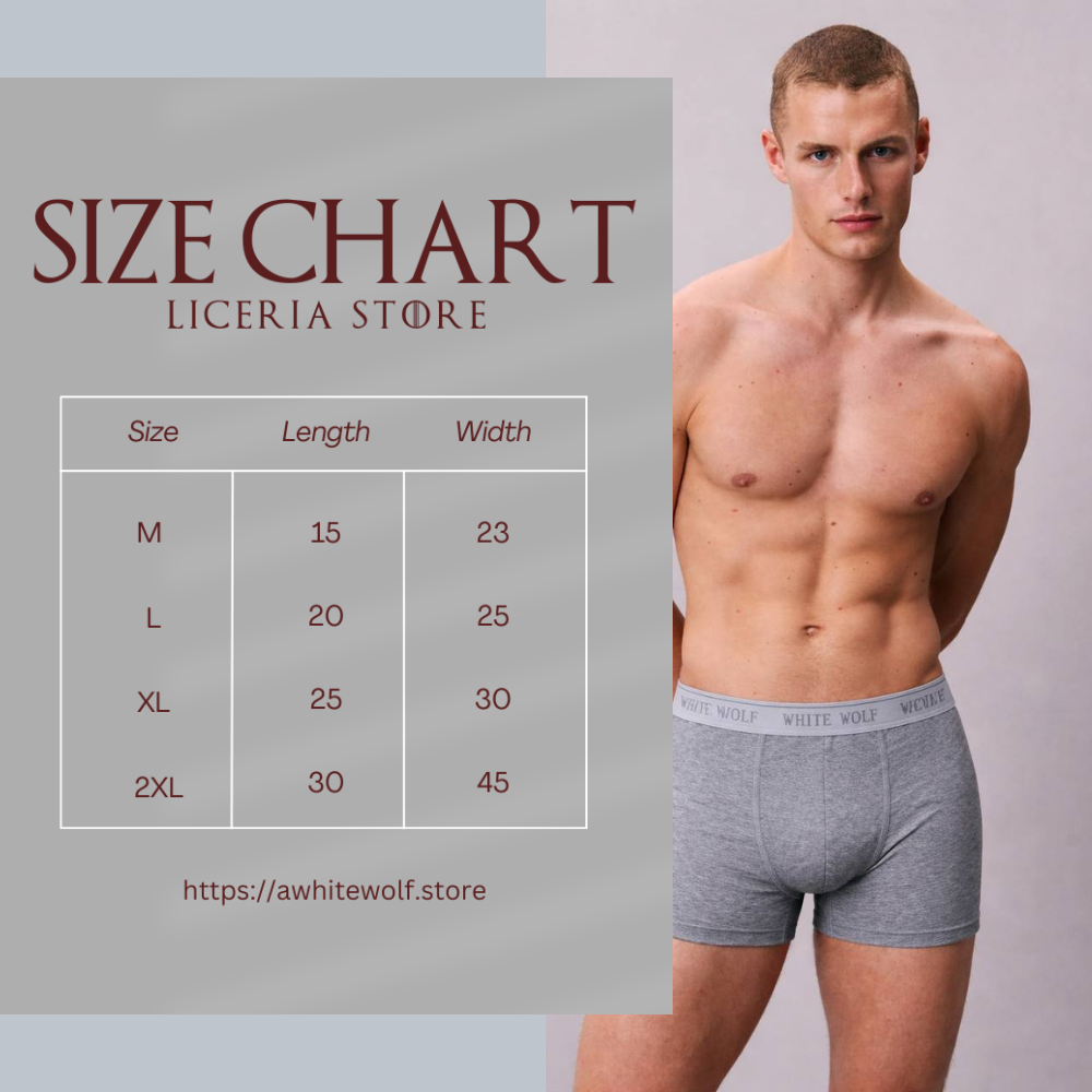 Wolf boxer 4 piece